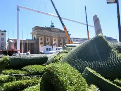 Die Europameisterschaft findet vom 14. Juni bis 14 Juli statt. Auf der Fanmeile wird es dann Public Viewing geben.