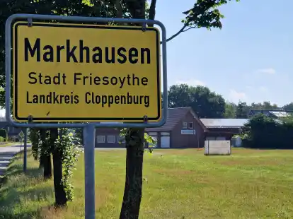 Auf dieser Fl&auml;che an der Ecke Industriering/Hauptstra&szlig;e vor dem DRK-Geb&auml;ude in Markhausen soll sich einer neuer Supermarkt ansiedeln k&ouml;nnen.