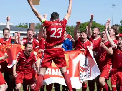 So k&ouml;nnte es Samstag wieder aussehen: Die Fu&szlig;baller des Tu Norderney tr&auml;umen vom zweiten Aufstieg in Folge.