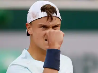 Besonders dramatisch verlief das Zweitrunden-Match von Holger Rune gegen den Italiener Flavio Cobolli.