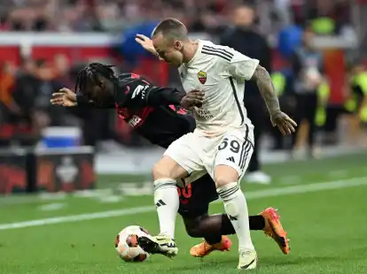 Erreichte bereits in der vergangenen Saison das Halbfinale der Europa League im&nbsp;Trikot der AS Rom: Angeli&ntilde;o.