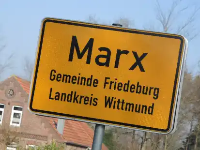 Die Hopelser Stra&szlig;e in Marx ist keine Kreisstra&szlig;e. Darauf legt Friedeburgs B&uuml;rgermeister Helfried Goetz wert.
