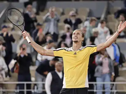 Als n&auml;chster Gegner wartet auf Alexander Zverev der Australier Alex De Minaur.