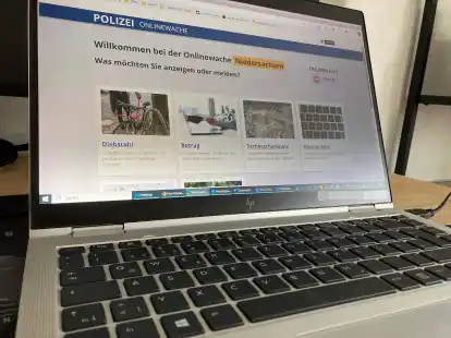 Hier können Anzeigen auf digitalem Weg erstattet werden: die Onlinewache der Polizei Niedersachsen. In der neuen Version wurde die Menüführung vereinfacht – und es gibt endlich die Möglichkeit, selbst Dateien hochzuladen.