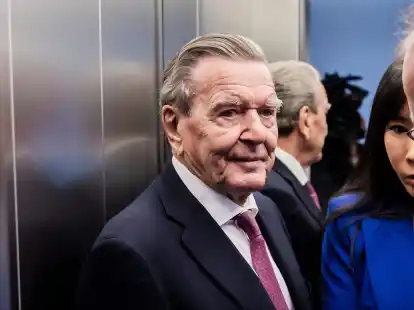 Der frühere Bundeskanzle Gerhard Schröder.