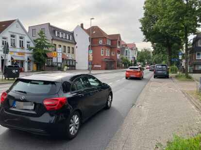 Die Ofener Straße im Bereich des Westkreuzes: Hier soll das Tempo reduziert werden.