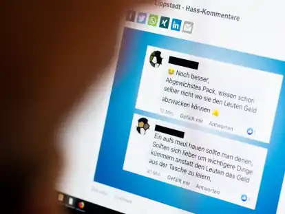 Hass im Netz: Fünf Durchsuchungen wegen Hass-Postings in Niedersachsen (Symbolbild)