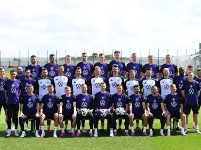 Das offizielle Mannschaftsfoto des DFB-Teams.