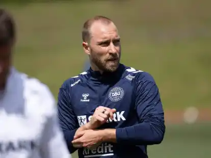 Steht vor der R&uuml;ckkehr auf die EM-B&uuml;hne: D&auml;nemarks Christian Eriksen.