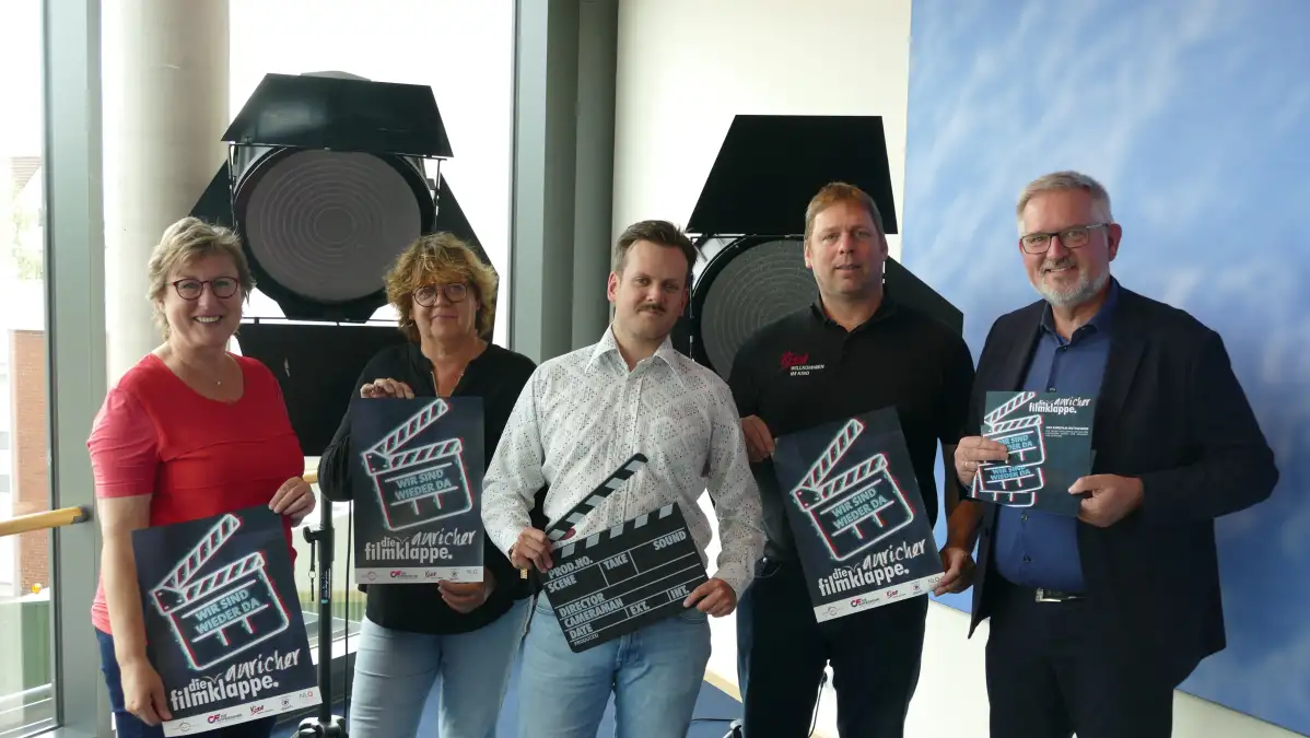 Auricher Filmklappe in Ostfriesland Kreative Beiträge für 2025 gesucht