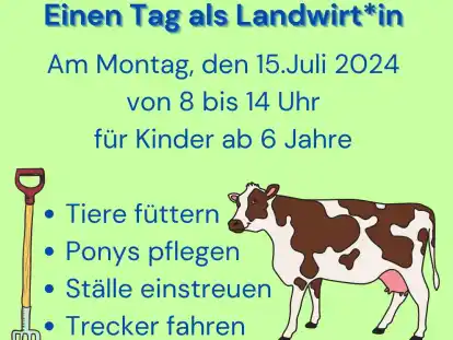 F&uuml;nf Tage auf dem Bauernhof mit f&uuml;nf unterschiedlichen Schwerpunkten: So sieht das neue Angebot des Familienbetriebs L&uuml;schen-Strudthoff aus.
