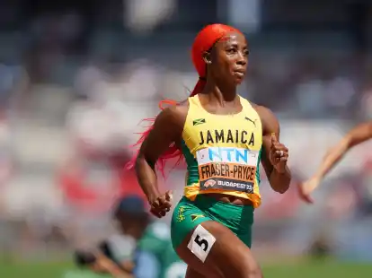 Die Jamaikanerin Shelly-Ann Fraser-Pryce tritt nach den Olympischen Spielen in Paris zur&uuml;ck.
