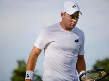 Dominik Koepfer wird in diesem Jahr nicht in Wimbledon aufschlagen k&ouml;nnen.