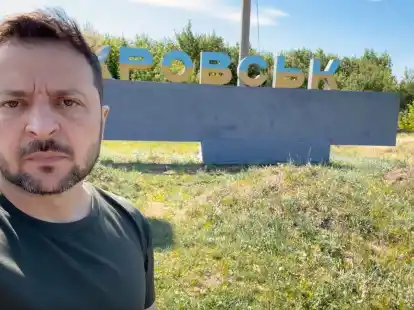 K&auml;mpfe um Pokrowsk verst&auml;rkt. (Archivbild)