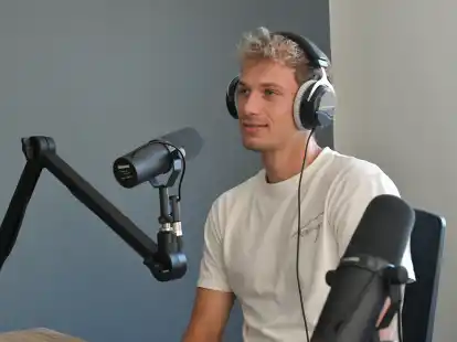 David Schiller, Spieler von Kickers Emden, zu Gast im Podcast 