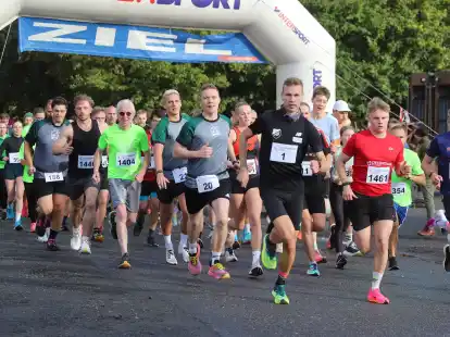 Am Start war Michael Majewski (Nummer 1) gleich vorne.