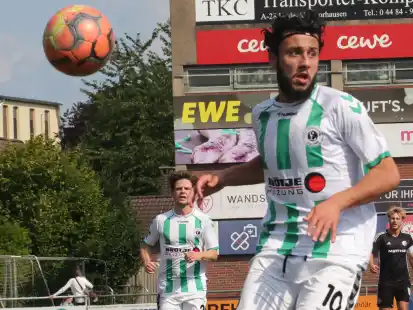 Schütze des einzigen Tores in Celle: VfL-Offensivkraft Abdallah Remmou (hier im Heimspiel gegen Verden)