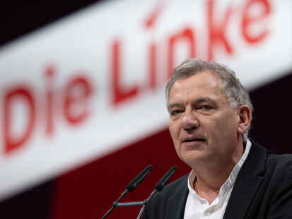 Jan van Aken, Parteivorsitzender der Linken