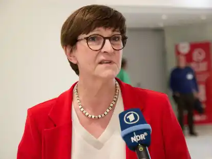 SPD-Chefin Saskia Esken lehnt Lindners Vorschl&auml;ge durch die Bank ab.