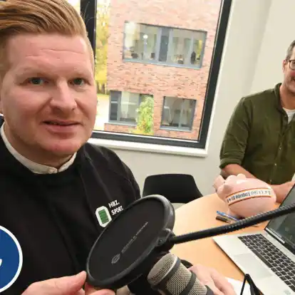 Zu Gast in Nordwestkurve: Gesch&auml;ftsf&uuml;hrer Michael Weinberg sprach mit NWZ-Redakteur Lars Blancke &uuml;ber die wichtigsten Themen beim VfB Oldenburg.