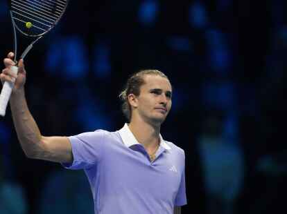 Alexander Zverev spielt maximal noch bis Sonntag bei den ATP Finals in Turin - dann ist Urlaub angesagt.
