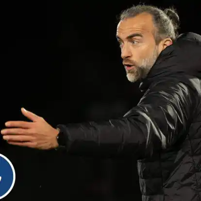 Auf dem Vormarsch mit dem VfB: Trainer Dario Fossi