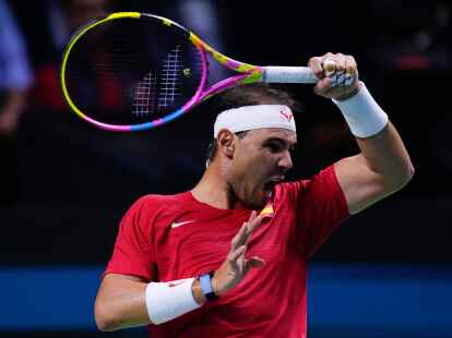 Rafael Nadal versuchte noch einmal alles, es reichte aber nicht.