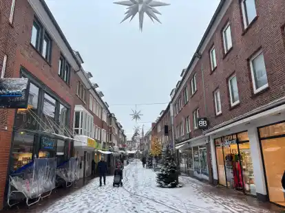 Eindr&uuml;cke vom Schnee in Emden