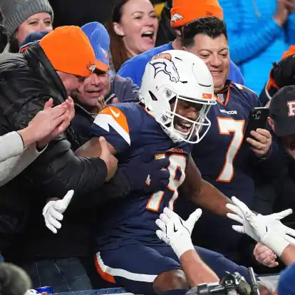 Die Broncos-Fans hatten am meisten Grund zum Jubeln.