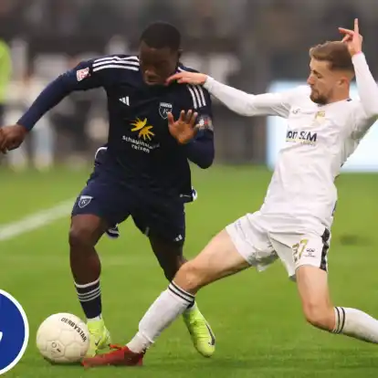 Ist mit seiner Schnelligkeit nur schwer zu stoppen: Said Abbey (links).