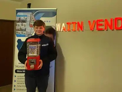 Der 20-j&auml;hrige Aiko von der Lage hat ein ungew&ouml;hnliches Hobby: Er betreibt inzwischen 60 Kaugummi-Automaten.