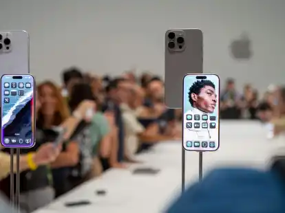 Trotz eines R&uuml;ckgangs im iPhone-Gesch&auml;ft verbuchte Apple einen Rekordumsatz. (Archivbild)