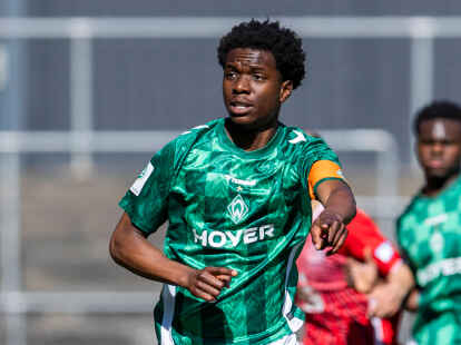 Leistungsträger in Werders U19: Wesley Adeh