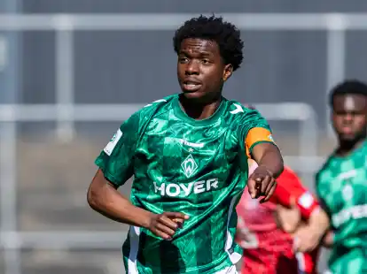 Leistungsträger in Werders U19: Wesley Adeh