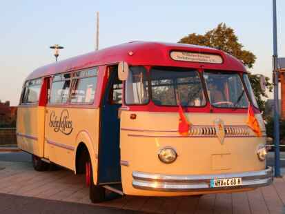 Fahrende Wilhelmshavener Geschichte: der Museumsbus NWF BK.