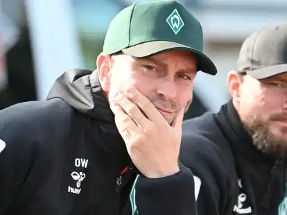 Wird seinen Vertrag in Bremen nicht verlängern: Werder-Trainer Ole Werner