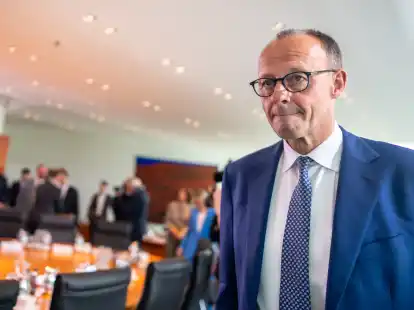 Sein Bündnis aus Union und SPD ist handlungsfähig: Bundeskanzler Friedrich Merz (CDU) (Archivbild)