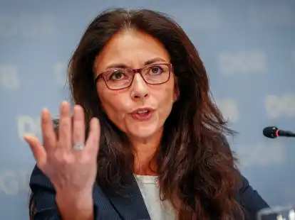 Jasmin Fahimi, Bundesvorsitzende des Deutschen Gewerkschaftsbundes (DGB)