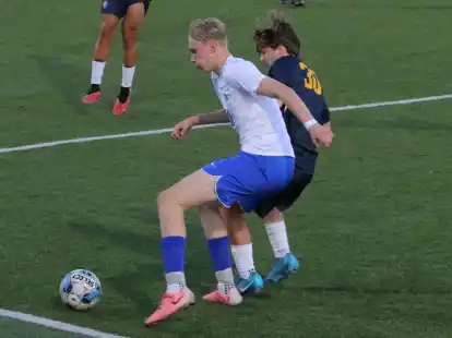 Will sich am US-College durchsetzen: Joost Hermeling (am Ball) aus Rastede.