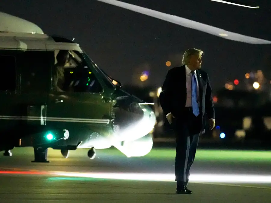 Completely unexpected: Trump's sudden departure causes unrest at the ...