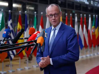 EU-Gipfelpremiere für Friedrich Merz: «Ich bin das erste Mal dabei.»