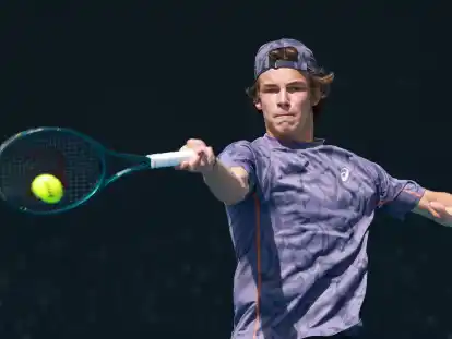 Schlägt bei seinem dritten Junior Grand-Slam auf: Niels McDonald