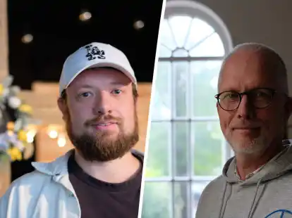 Gemeindeleiter und Pastor: Dorian Klotz (links) ist Gemeindeleiter des freien christlichen Zentrums Hoffnung in Cloppenburg, Martin Kaminski (rechts) ist Pastor der Mennonitengemeinden Emden, Gronau, Leer-Oldenburg und Norden.