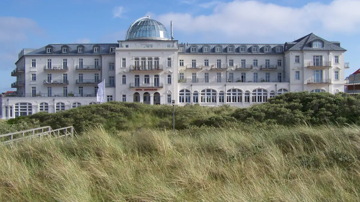 Traditional hotel is insolvent: Strandhotel Kurhaus Juist still without a ...