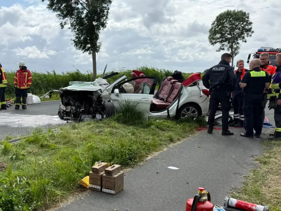 Rescue operation underway: Head-on collision in Norden - | several injured ...