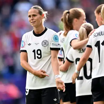 Kein Tor, aber top in Form: Klara Bühl.