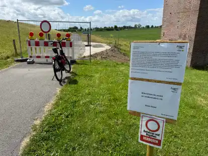 Dass Radfahrer den Deich-Radweg trotz Sperrungen und Hinweis auf eine alternative Route befahren wollen, hält Redakteurin Maike Hoffmeier für rüpelhaft.