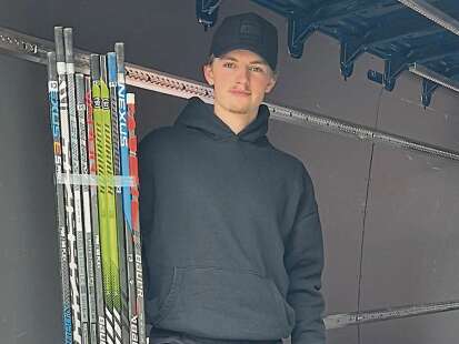 AUF DEM WEG ZUM EISHOCKEY-PROFI: Collin Hurbanek ist mit der Hauptstadt nie richtig warm geworden