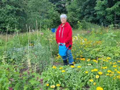 Geli Wald vom Gemeinschaftsgarten Nethen gibt Tipps, wie man einen Garten plant und was für ein solches Projekt unbedingt berücksichtigt werden muss.