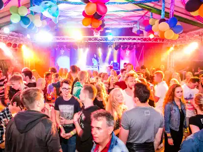 Die Grübü-Fete wird bestimmt auch diesmal wieder zum Besuchermagneten des Schützenfestes in Grüppenbühren.